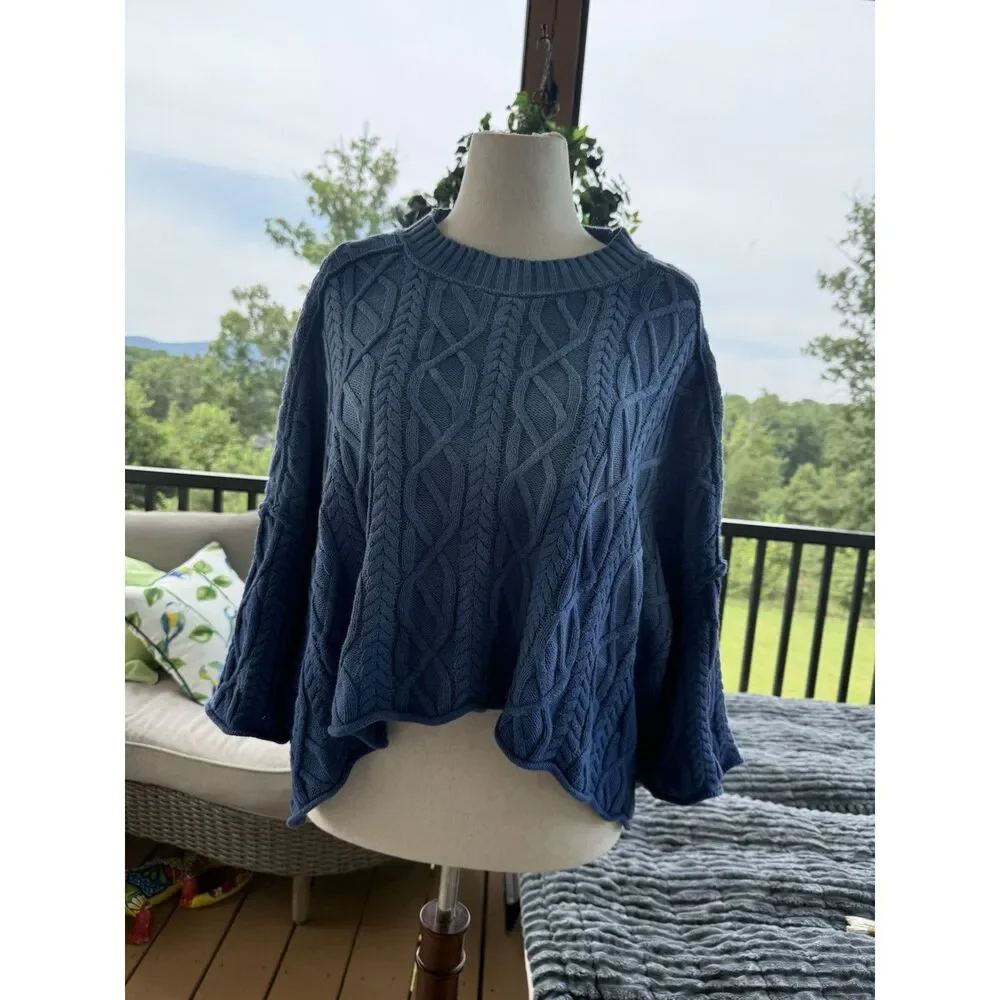 Free People Washed Ashore Sweater NWOT SM